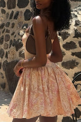 Ysabella Stretch Cotton Mini Sundress