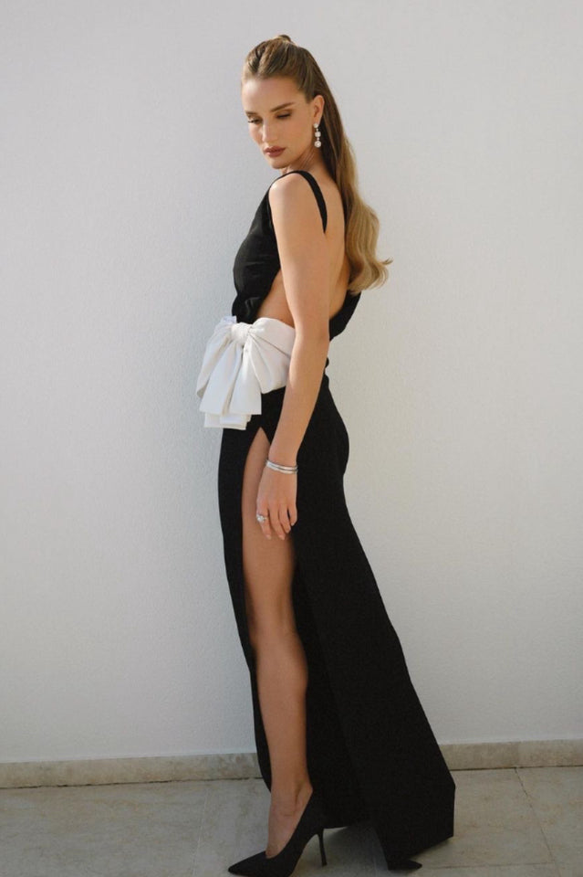 Chloe One Shoulder Bow Detail Dress | Dress In Beauty