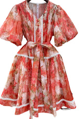Tama Floral Print Mini Dress
