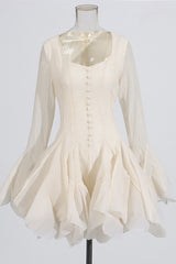 Miranda Asymmetric Hem Mini Dress | Dress In Beauty