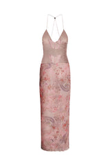 Butterfly Backless Midi Dress | Dress In Beauty