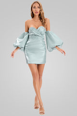 Alexandrine Puff Sleeve Mini Dress | Dress In Beauty