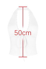Believing The Lies Halter Top