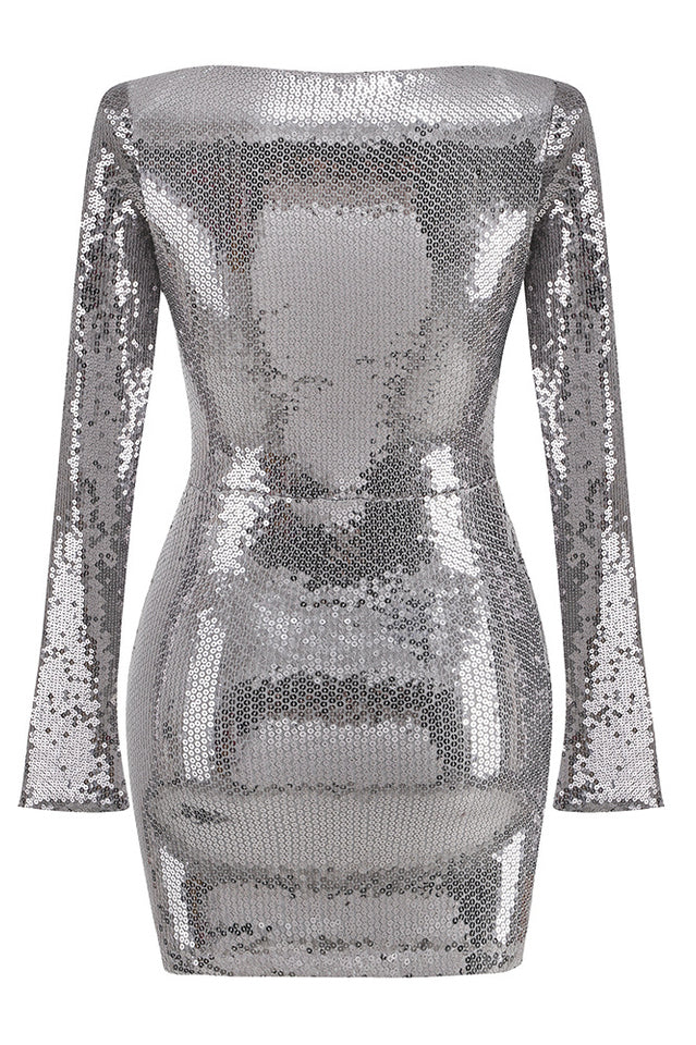 Solaria Sequined Tulle Mini Dress | Dress In Beauty