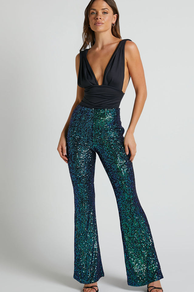 Room Full Of Stars Sequin Flares | Dress In Beauty