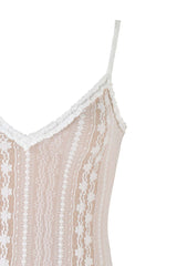 Lace V Neck Slit Two-Piece Dress | Dress In Beauty