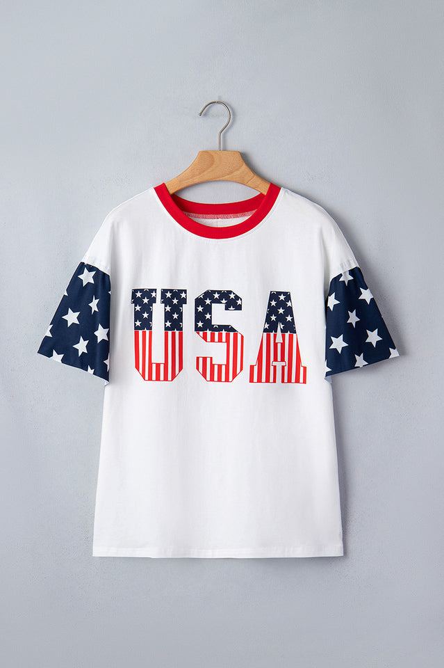 All American Girl Boyfriend Tee | Dress In Beauty