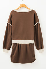 Rosey Red Pullover & Skort Set
