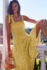 Katie Smocked Maxi Dress | Dress In Beauty
