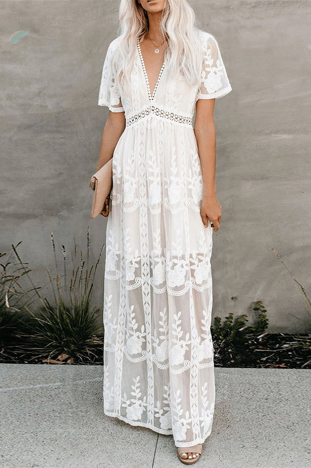 Boho Beach Cover Up Dress | Dress In Beauty