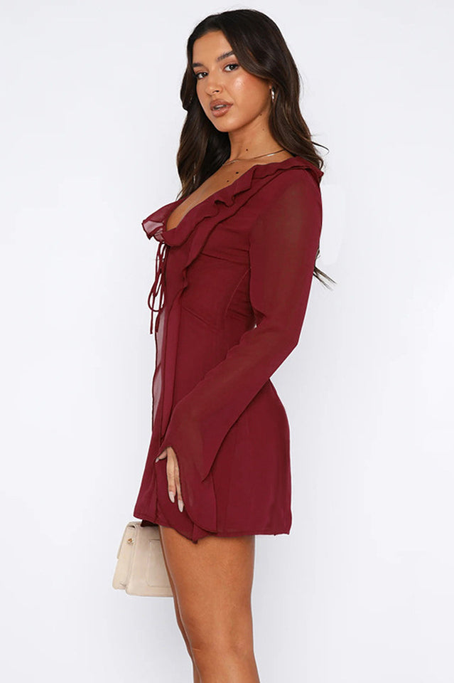 Surround Sound Mesh Mini Dress | Dress In Beauty