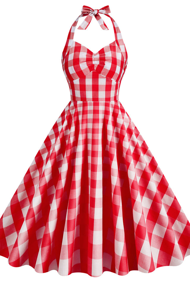 Barbie Movie Margot Pink Plaid Check Dress | Dress In Beauty