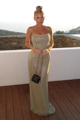 Sparkle Sequined Fit Maxi Dress | Dress In Beauty