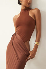 Vera Asymmetrical Cut Out Maxi Dress | Dress In Beauty