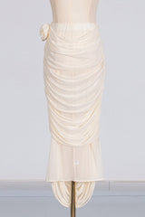 Laure Ruched Skirt Set