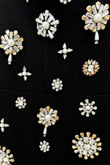 Dismas Rhinestone Ruched Dress