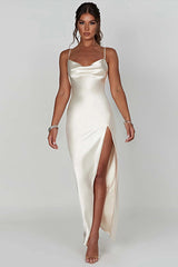 KAYLE Satin Cami Dress