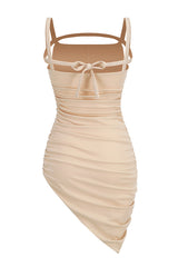 Ruby Ruched Ponte De Roma Dress | Dress In Beauty