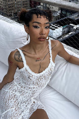 Masie See Through Maxi Dress