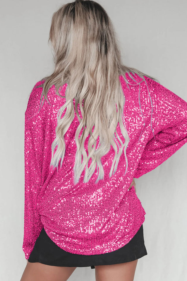 Attention Seeker Sequin Top | Dress In Beauty