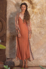 Boho Tie Dye Kimono Blouse | Dress In Beauty