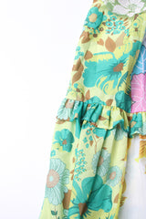 Tiered Patchwork Midi Dress | Dress In Beauty