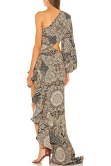 Cassidy One Shoulder Floral Maxi Dress | Dress In Beauty