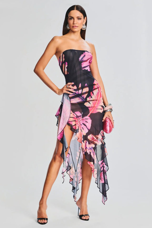 Atlas Tropical Leaf Dress | Dress In Beauty