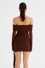 Yasmin Off Shoulder Mini Dress | Dress In Beauty
