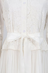 Quenna Lace Panel Midi Dress | Dress In Beauty