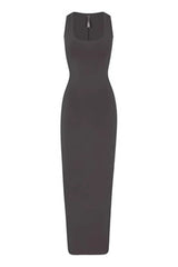 SKIMS New Vintage Scoop Neck Maxi Dress