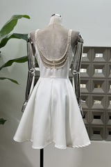 Esther Pearl Embelished Open Back Mini Dress | Dress In Beauty