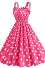 Barbie Movie Margot Pink Plaid Check Dress | Dress In Beauty