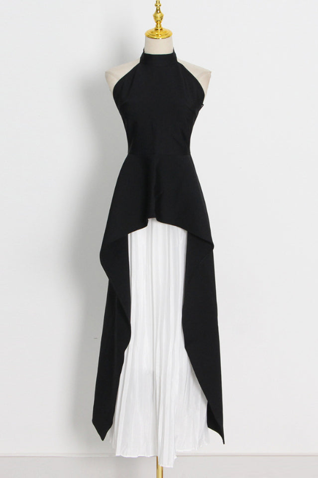 Victoria Layered Halter Gown Set | Dress In Beauty