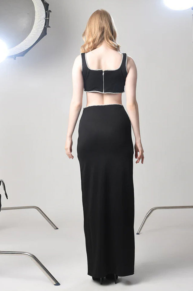 Martha Black High Slits Dress | Dress In Beauty