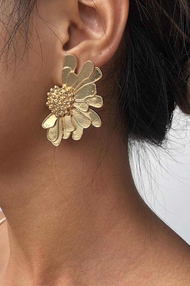 Sibyl Demi Flower Earrings | Dress In Beauty