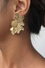 Sibyl Demi Flower Earrings | Dress In Beauty
