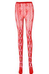 Next Level Sweetheart Lace Tights