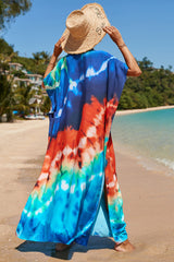 Tropical Pattern Kimono Blouse ( 29 Colors ) | Dress In Beauty