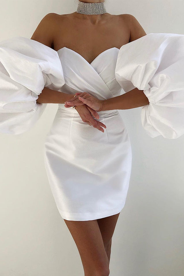 Alexandrine Puff Sleeve Mini Dress | Dress In Beauty
