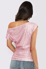 One Shoulder Sequin Top | Dress In Beauty