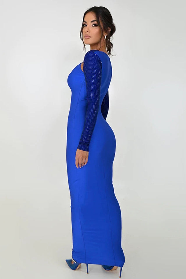 Megan Long Sleeve Patchwork Dress | Dress In Beauty