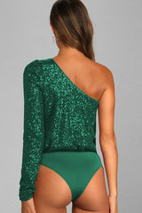 Mikah One Shoulder Long Sleeve Top | Dress In Beauty