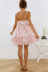 Floral Ruffled Mini Dress | Dress In Beauty