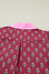 Floral Print Puff Sleeve Blouse | Dress In Beauty