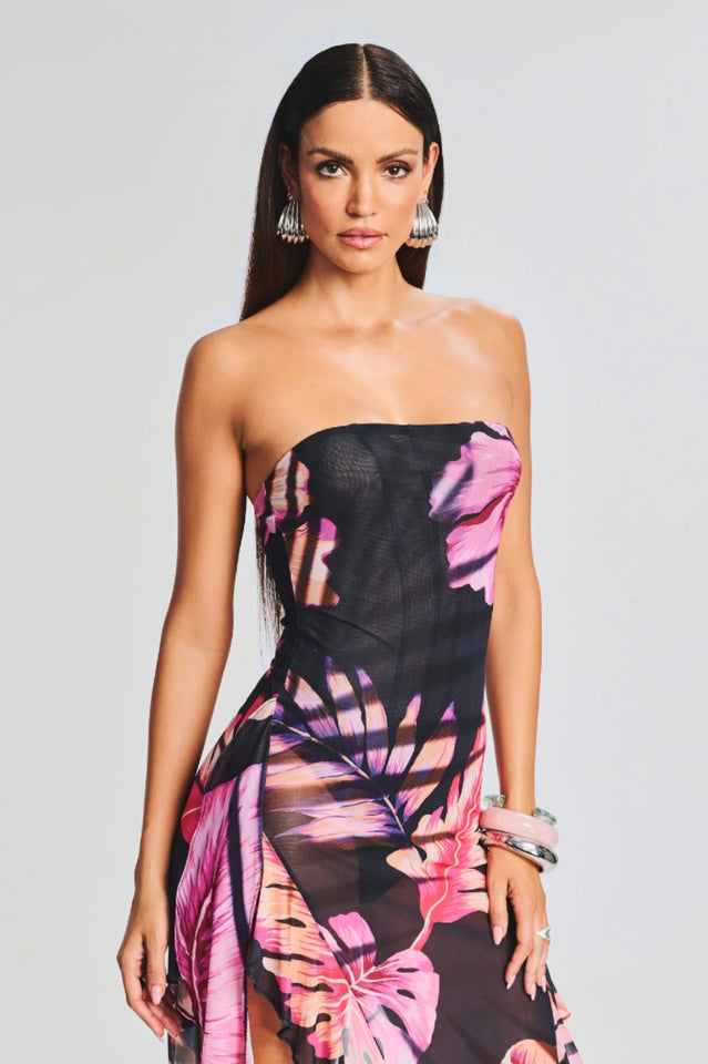 Atlas Tropical Leaf Dress | Dress In Beauty