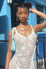 Masie See Through Maxi Dress