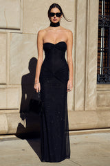 Long Strapless Evening Dress | Dress In Beauty