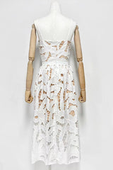 Jisoo Floral Lace Dress