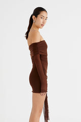 Yasmin Off Shoulder Mini Dress | Dress In Beauty